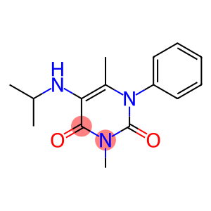 5-(Isopropylamino)-3,6-dimethyl-1-phenylpyrimidine-2,4(1H,3H)-dione