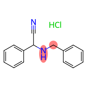 alpha-(Benzylamino)phenylacetonitrile hydrochloride