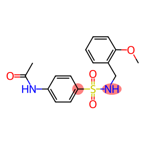 N-(4-{[(2-methoxybenzyl)amino]sulfonyl}phenyl)acetamide