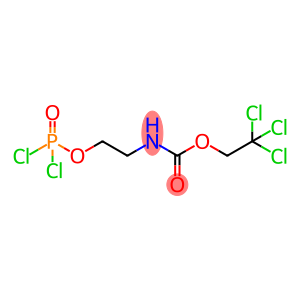 Carbamic acid, [2-[(dichlorophosphinyl)oxy]ethyl]-, 2,2,2-trichloroethyl ester (9CI)