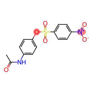 4-(acetylamino)phenyl 4-nitrobenzenesulfonate