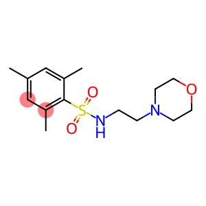 2,4,6-trimethyl-N-(2-morpholin-4-ylethyl)benzenesulfonamide