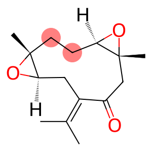 5,12-Dioxatricyclo[9.1.0.04,6]dodecan-8-one, 1,6-dimethyl-9-(1-methylethylidene)-, (1R,4R,6R,11R)-