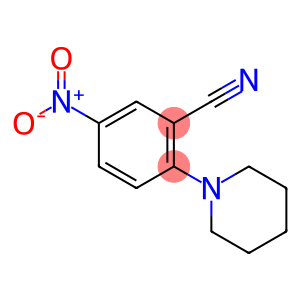 5-硝基-2-哌啶苯甲腈