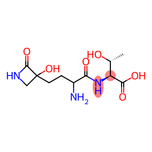 N-[2-Amino-4-(3-hydroxy-2-oxoazetidin-3-yl)-1-oxobutyl]-L-threonine