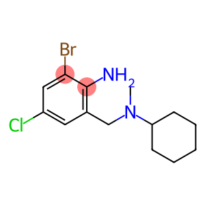 Benzenemethanamine, 2-amino-3-bromo-5-chloro-N-cyclohexyl-N-methyl-