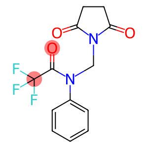 N-[(2,5-dioxopyrrolidin-1-yl)methyl]-2,2,2-trifluoro-N-phenylacetamide