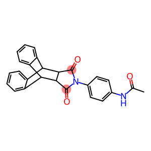 N-[4-(16,18-dioxo-17-azapentacyclo[6.6.5.0~2,7~.0~9,14~.0~15,19~]nonadeca-2,4,6,9,11,13-hexaen-17-yl)phenyl]acetamide