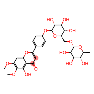 4'-[[6-O-(6-Deoxy-α-L-mannopyranosyl)-D-glucopyranosyl]oxy]-5-hydroxy-6,7-dimethoxyflavone