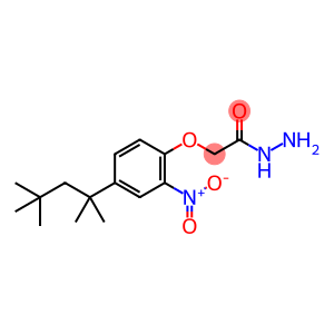 2-[2-nitro-4-(1,1,3,3-tetramethylbutyl)phenoxy]acetohydrazide