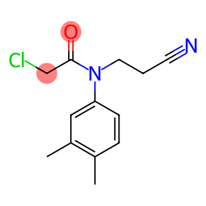 Acetamide, 2-chloro-N-(2-cyanoethyl)-N-(3,4-dimethylphenyl)-