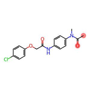 N-{4-[acetyl(methyl)amino]phenyl}-2-(4-chlorophenoxy)acetamide