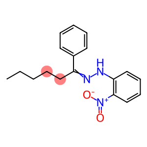 (2E)-1-(2-nitrophenyl)-2-(1-phenylhexylidene)hydrazine