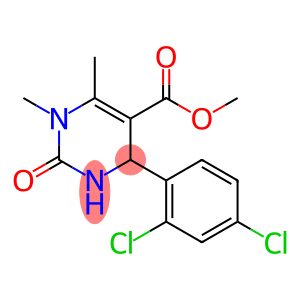 methyl 4-(2,4-dichlorophenyl)-1,6-dimethyl-2-oxo-1,2,3,4-tetrahydropyrimidine-5-carboxylate