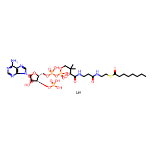 Octanoyl coenzyme A lithium salt hydrate