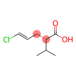 (S,E)-5-chloro-2-isopropylpent-4-enoic acid