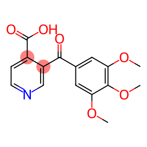 4-Pyridinecarboxylic acid, 3-(3,4,5-trimethoxybenzoyl)-