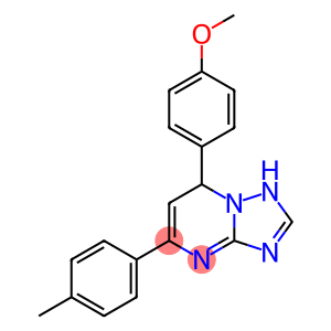 7-(4-methoxyphenyl)-5-(p-tolyl)-4,7-dihydro-[1,2,4]triazolo[1,5-a]pyrimidine