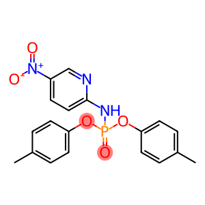 Phosphoramidic acid, (5-nitro-2-pyridyl)-, di-p-tolyl ester (7CI,8CI)