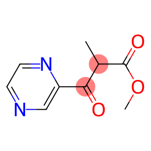 2-Methyl-3-oxo-3-pyrazin-2-yl-propionic acid methyl ester