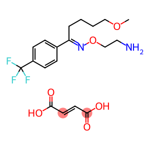 1-Pentanone, 5-methoxy-1-[4-(trifluoromethyl)phenyl]-, O-(2-aminoethyl)oxime, (1E)-, (2E)-2-butenedioate (1:1)