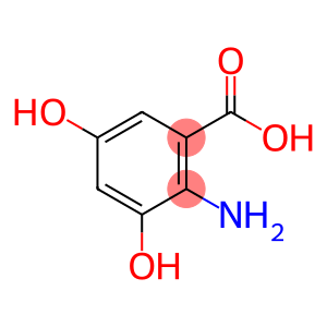 2-Amino-3,5-dihydroxybenzoic acid