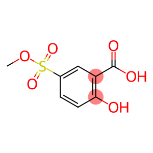 Benzoic acid, 2-hydroxy-5-(methoxysulfonyl)-