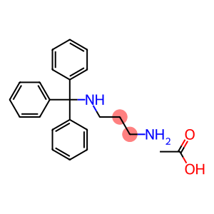 N1-Tritylpropane-1,3-diamine acetate