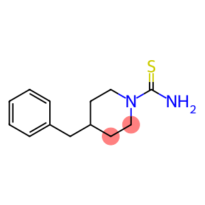 1-Piperidinecarbothioamide,  4-(phenylmethyl)-