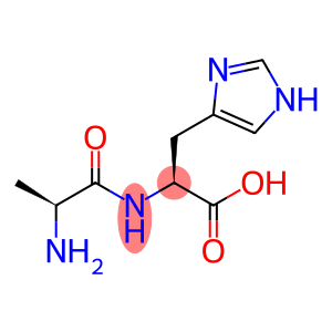 (S)-2-((S)-2-氨基丙酰胺基)-3-(1H-咪唑-5-基)丙酸
