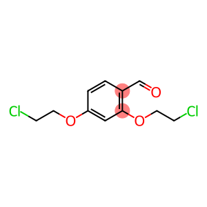 2,4-Bis(2-chloroethoxy)benzaldehyde