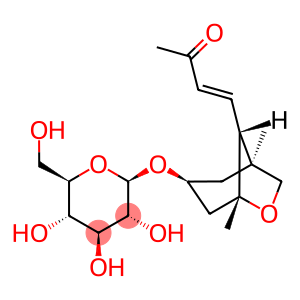 4-[(1S,3S,5R,8R)-3-(beta-D-Glucopyranosyloxy)-1,5-dimethyl-6-oxabicyclo[3.2.1]oct-8-yl]-2-butanone