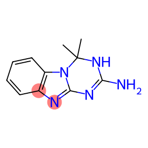 1,3,5-Triazino[1,2-a]benzimidazol-2-amine, 3,4-dihydro-4,4-dimethyl-