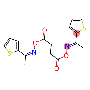 1-(2-thienyl)ethanone O-[4-oxo-4-({[1-(2-thienyl)ethylidene]amino}oxy)butanoyl]oxime