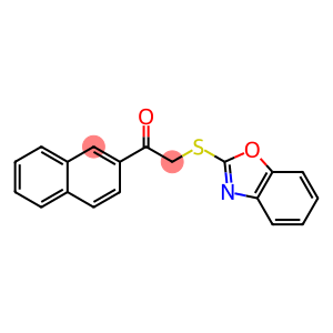 Ethanone, 2-(2-benzoxazolylthio)-1-(2-naphthalenyl)-