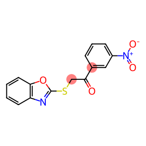 2-(benzo[d]oxazol-2-ylthio)-1-(3-nitrophenyl)ethan-1-one