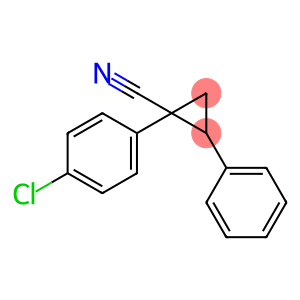 1-(4-chlorophenyl)-2-phenyl-cyclopropane-1-carbonitrile