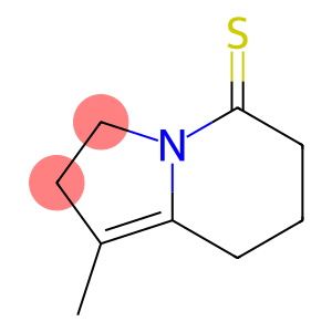 5(3H)-Indolizinethione,  2,6,7,8-tetrahydro-1-methyl-