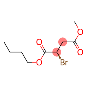 Butanedioic acid, 2-bromo-, 1-butyl 4-methyl ester, (2R)-