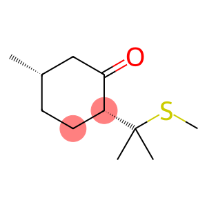 8-(METHYLTHIO)MENTHONE