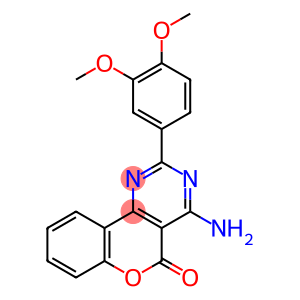 4-Amino-2-(3,4-dimethoxyphenyl)-5H-[1]benzopyrano[4,3-d]pyrimidin-5-one