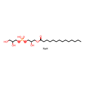 1-myristoyl-2-hydroxy-sn-glycero-3-phospho-(1'-rac-glycerol) (sodium salt)