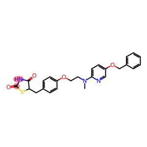 5-{4-[2-[(5-Benzyloxypyridin-2-yl)methylamino]ethoxy]benzyl}thiazolidine-2,4-dione