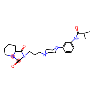 N-(3-{4-[3-(1,3-dioxohexahydroimidazo[1,5-a]pyridin-2(3H)-yl)propyl]-1-piperazinyl}phenyl)-2-methylpropanamide