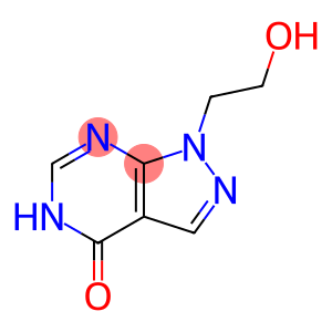 1-(2-HYDROXY-ETHYL)-1,5-DIHYDRO-PYRAZOLO[3,4-D]PYRIMIDIN-4-ONE