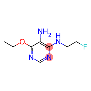 4,5-Pyrimidinediamine, 6-ethoxy-N4-(2-fluoroethyl)-