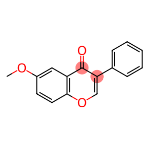 4H-1-Benzopyran-4-one, 6-methoxy-3-phenyl-