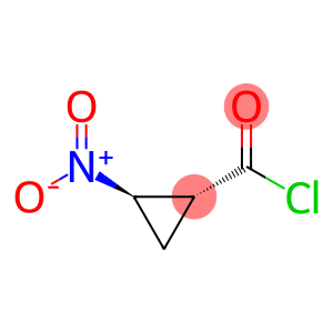 Cyclopropanecarbonyl chloride, 2-nitro-, (1R,2R)-rel- (9CI)
