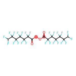 Peroxide, bis(2,2,3,3,4,4,5,5,6,6,7,7-dodecafluoro-1-oxoheptyl)