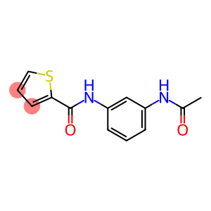 N-[3-(acetylamino)phenyl]thiophene-2-carboxamide